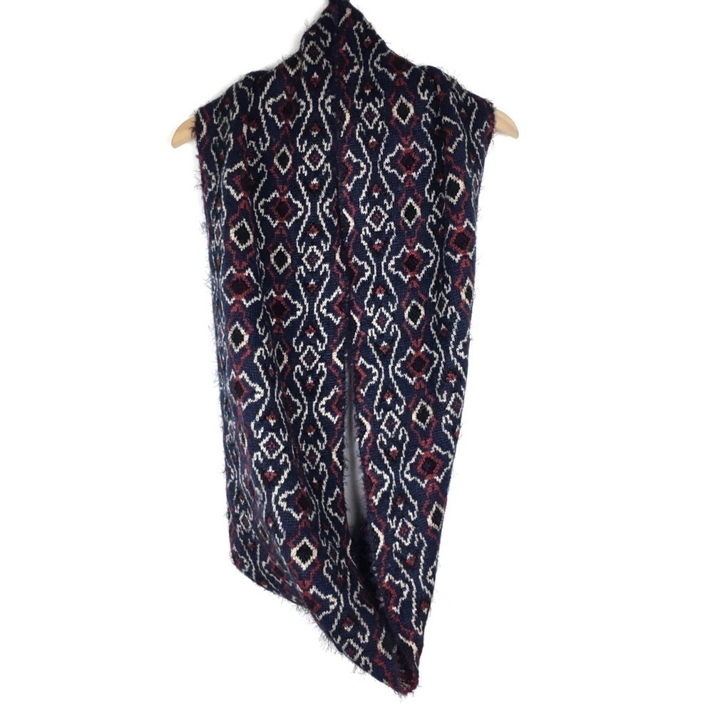 MADISON 88 Infinity Scarf Southwestern Boho Fringe Eyelash Soft Cozy Warm Thick